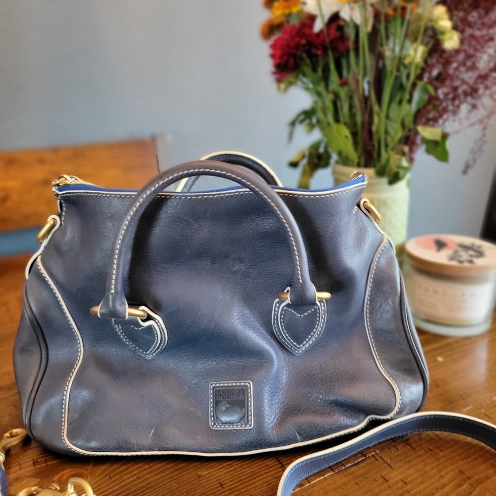 Dooney & Bourke leather satchel, EUC